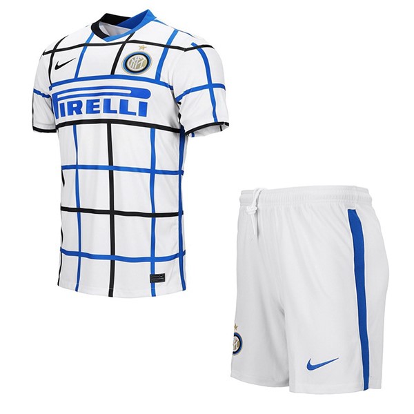 Maillot Football Inter Milan Exterieur Enfant 2020-21 Blanc